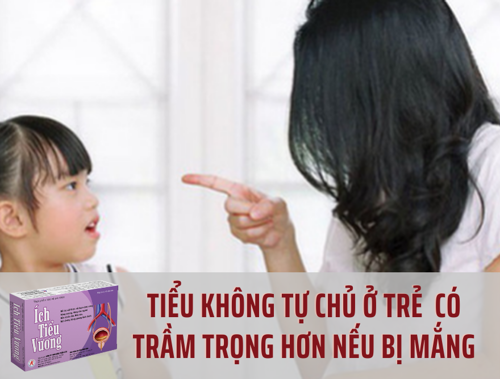 Chứng tiểu không tự chủ ở trẻ em có thể trầm trọng hơn nếu thường xuyên bị cha mẹ la mắng